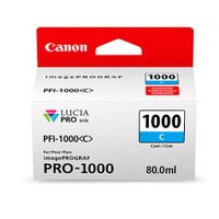 canon pfi-1000c cyan original ink cartridge