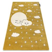 alfombra petit moon estrellas nubes oro 200x290 cm