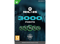xbox series x s nhl 25 3000 nhl points codigo de descarga