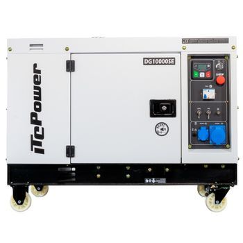 Dg10000se Generador Diésel Insonorizado Itcpower Monofásico 8,5kw