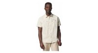 camisa columbia mountaindale beige de manga corta