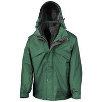 result cazadora zip and clip para hombre