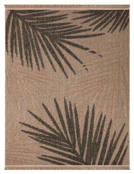 Alfombras de interior y exterior Colonia beige 80x150 cm