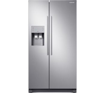Samsung American-Style Fridge Freezer Inox RS50N3513S8/EU, Silver