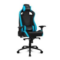 silla gaming drift dr500bl - silla profesional polipiel reposabrazos ajustable 4d  negroazul