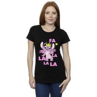 disney camiseta angel fa la la para mujer
