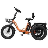 bicicleta electrica eskute t302 pro 250w 48v208ah plegable frenos disco naranja
