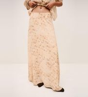 bash para mujer 1e26natt falda nattalina beige 38 casual viscosa floral