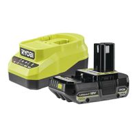 bateria ryobi 18 v one 20 ah lithiumplus - 1 cargador rapido 20 ah rc18120a-120c