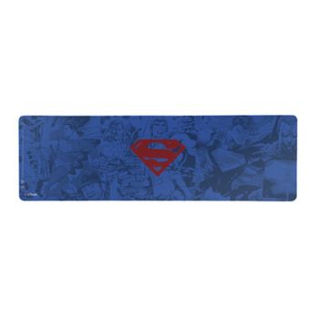 Alfombrilla Gaming Trust Superman XXL 930x300mm PET Base Antideslizante Bordes Cosidos