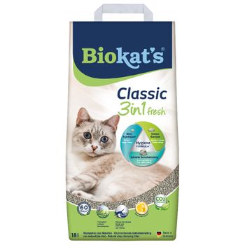 Biokat’s Classic Fresh 3in1 Cat Litter - 18l