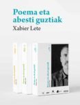 xabier lete-poema eta abesti guztiak kaxa 3 liburu