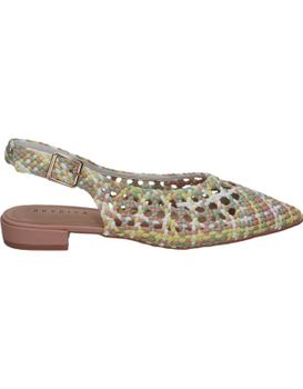 Zapatos Planos Para Mujer Skydiva Beef Amarillo Con Espigas 36