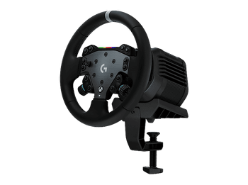 Volante - Logitech G RS50 System, Base accionamiento 8 N⋅m, RS Wheel Hub con 13 botones, Round 11″, Trueforce, Force Feedback, XBOX-PC, Negro