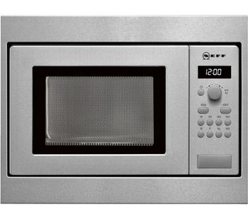 NEFF H53W50N3GB Built-in Solo Microwave - Stainless Steel, Stainless Steel