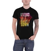 the rolling stones camiseta manga larga ghost town para mujer