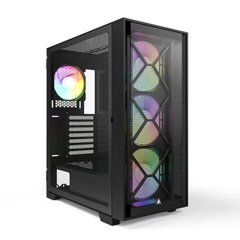 Montech AIR 1000 PREMIUM Cristal Templado USB 3.2 Negra