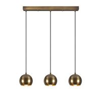 lampara de techo berceste-242-s1 oro cobrizo metal 65x15x111 cm