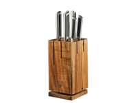 bloque de cuchillos de cocina loki skagen - 7 piezas