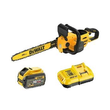 Motosierra 45cm + Bateria Flexvolt 9ah + Cargador Dewalt Dcmcs574x1