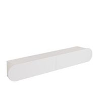 soporte de tv de madera lum1 - 180 x 31 x 29 cm - blanco