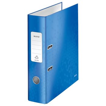 Leitz 180° WOW Carpeta Archivador A4 azul metalizado 80mm