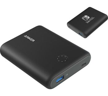 ANKER Power Coreu0026trade13400 Nintendo Switch Edition Portable Power Bank - Black, Black