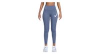mallas largas nike tempo swoosh run 7 8 azul  mujer