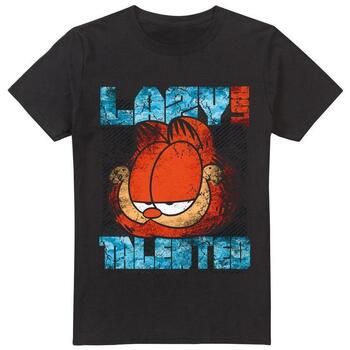 Garfield Camiseta Lazy But Talented para hombre