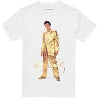 elvis presley camiseta gold lame suit para mujer
