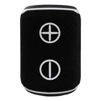 Altavoces White Shark portátiles inalámbricos 10W con Bluetooth y LED multicolor