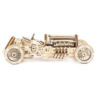 modelo de madera en 3d - coche de gran premio