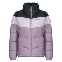 columbia abrigo de plumas puffect ii colorblock jacket para mujer