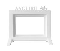 well home - marco de fotos de mesa o pared  modelo angliru  tamano del marco 205x135x15 para fotos de 10x15  color blanco