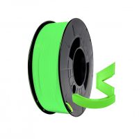 winkle bobina filamento pla hd 300gr 175mm verde fluorescente