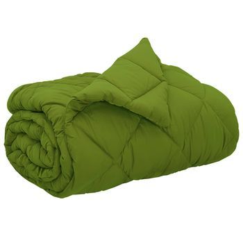 Edredón | Duvet De Todo El Año Verde 220 X 240 Cm Microfibra
