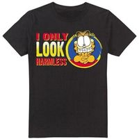 garfield camiseta i only look harmless para hombre