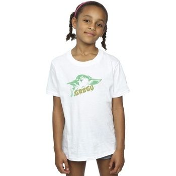 Disney Camiseta The Mandalorian The Child para niña
