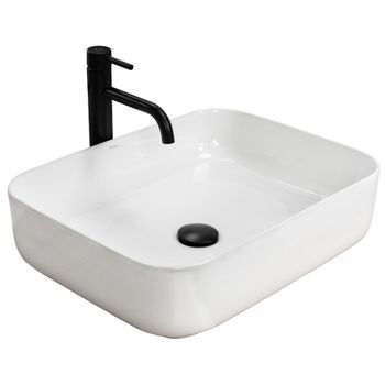 Lavabo Sobre Encimera Rea Demi Slim