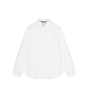 ax armani exchange para mujer xw001755af12812u0002 camisa extragrande blanco l casual algodon manga larga