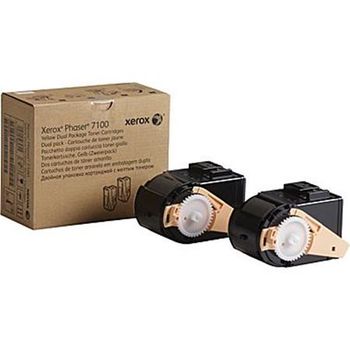 Xerox 106R02604 Original Yellow High Capacity Toner Cartridge - Twin Pack