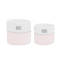 cesta de guarderia set de 2 uds - 22cm y 18cm dream big rosa