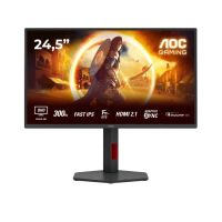 monitor gaming aoc q25g4sr 245 qhd 300hz fast ips hdr400 1ms hdmi 21 negrorojo