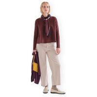 compania fantastica jersey compania fantastica 10222 knit - brown para mujer