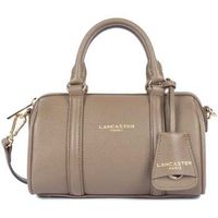 lancaster bolso de mano bolso bowling con cremallera s milano ana arena oscura para mujer