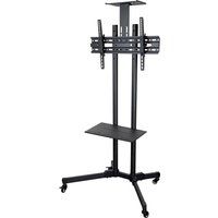 thor 28092t tv stand with bracket - black black
