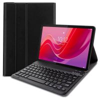 cool funda teclado bluetooth polipiel negro para lenovo tab m11  k11