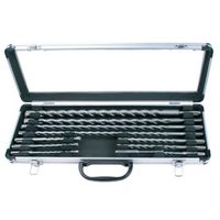set de brocas de taladro sds-plus 11 uds 12587 bruder mannesmann