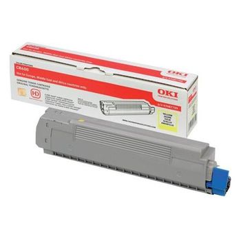 OKI 43487709 Original Yellow Toner Cartridge