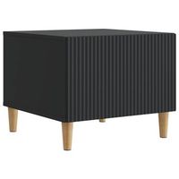 mesa de centro 49x50x40 cm madera - negro